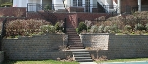 Geosynthetic-reinforced segmental block retaining walls