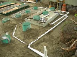 Denitrifying wastewater package treatment plant (2,000 gallons per day)